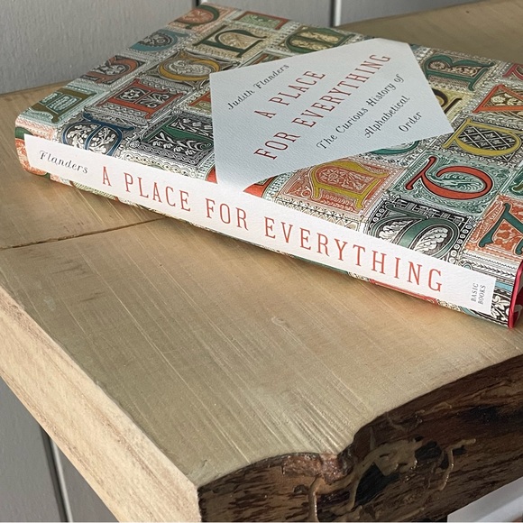 JUST IN A Place for Everything Book History Alphabet Linguistics Language Nonfic - Picture 6 of 9